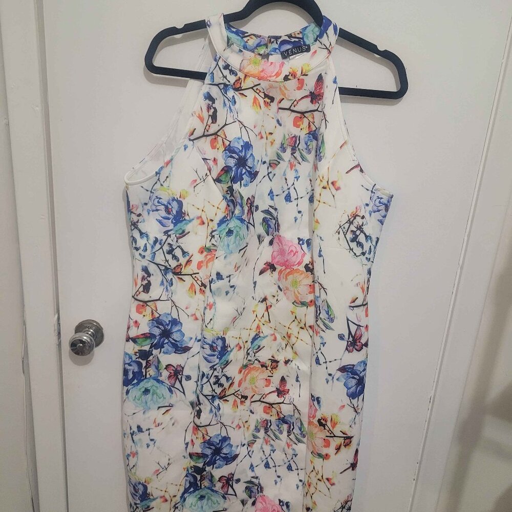 VENUS Floral Bodycon Dress